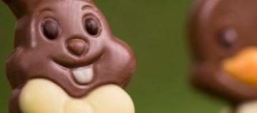 Chocolade figuurtjes voor Pasen