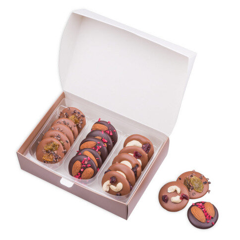 mix van chocolade roundies