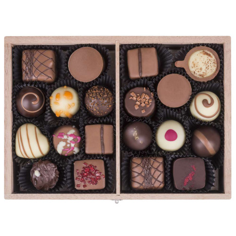 20 handgemaakte pralines