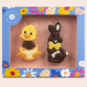 Bunny & Duck - Chocolade paasfiguurtjes
