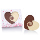 Heart - White and milk chocolate