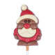 Chocolate lollipop - Santa