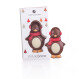 Chocolade pinguïn solo