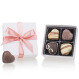 White Quadro - Heart - Chocolates