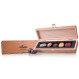 Xmas ChocoCase - Wooden box with 5 chocolates