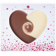 Heart - White and milk chocolate
