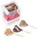 Chocolade lolly set - Hartjes