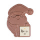 Santa chocolate bar
