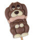 Chocolade lolly - Hond