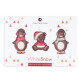 Three winter figures - Chocolade figuurtjes