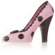 Chocolate High heel - Pink - Chocolate shoe