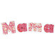 Chocolate letters - MAMA - Ruby