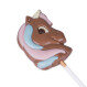 Sucette en chocolate - Licorne 