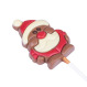 Chocolate lollipop - Santa