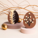 Happy Easter Egg met wilgentakjes - Chocolade