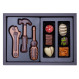 Postcard Midi - Chocolate Toolset with pralines