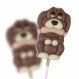 Chocolade lolly - Hond