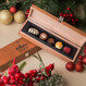 Xmas ChocoCase - Wooden box with 5 chocolates