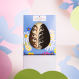 Happy Easter Tricolor Egg - Chocolate Easter Egg
