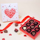Love chocolates - Pralines voor Valentijn