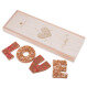 Milk chocolate letters - LOVE