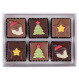 Xmas Napolitains - Chocolade
