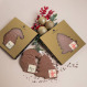 Chocolade kerstboom met print