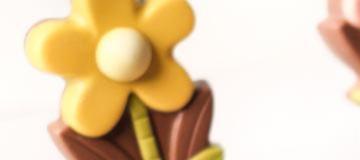 Chocolade figuurtjes voor Valentijn